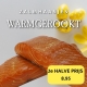 Weekaanbieding warmgerookte zalm