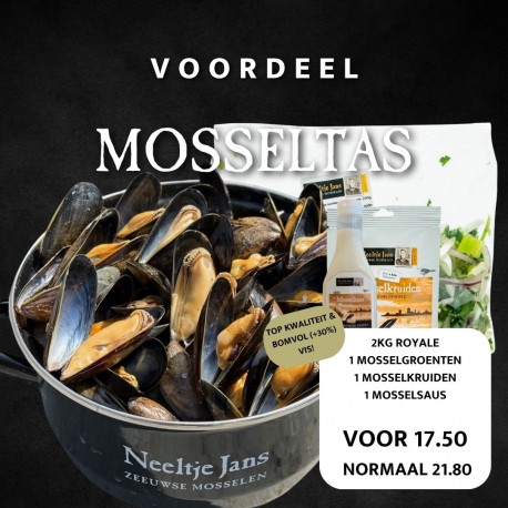 Weekaanbieding mosseltas