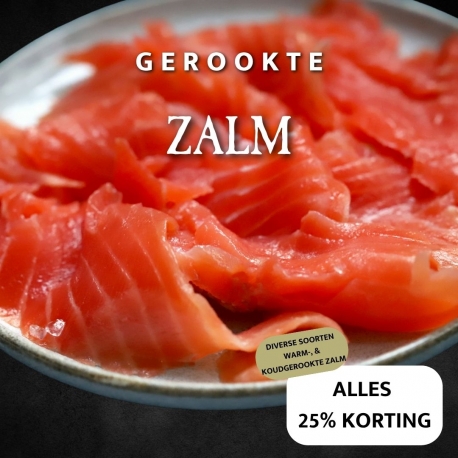 Weekaanbieding gerookte zalm