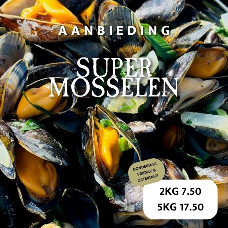 Mosselactie Jumbo mosselen