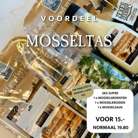 Weekaanbieding mosseltas Super