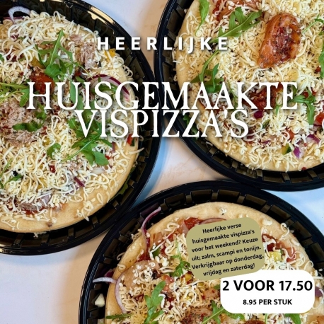 Weekaanbieding Vispizza