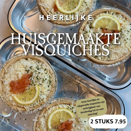 Weekaanbieding tonijn quiches - 2 stuks